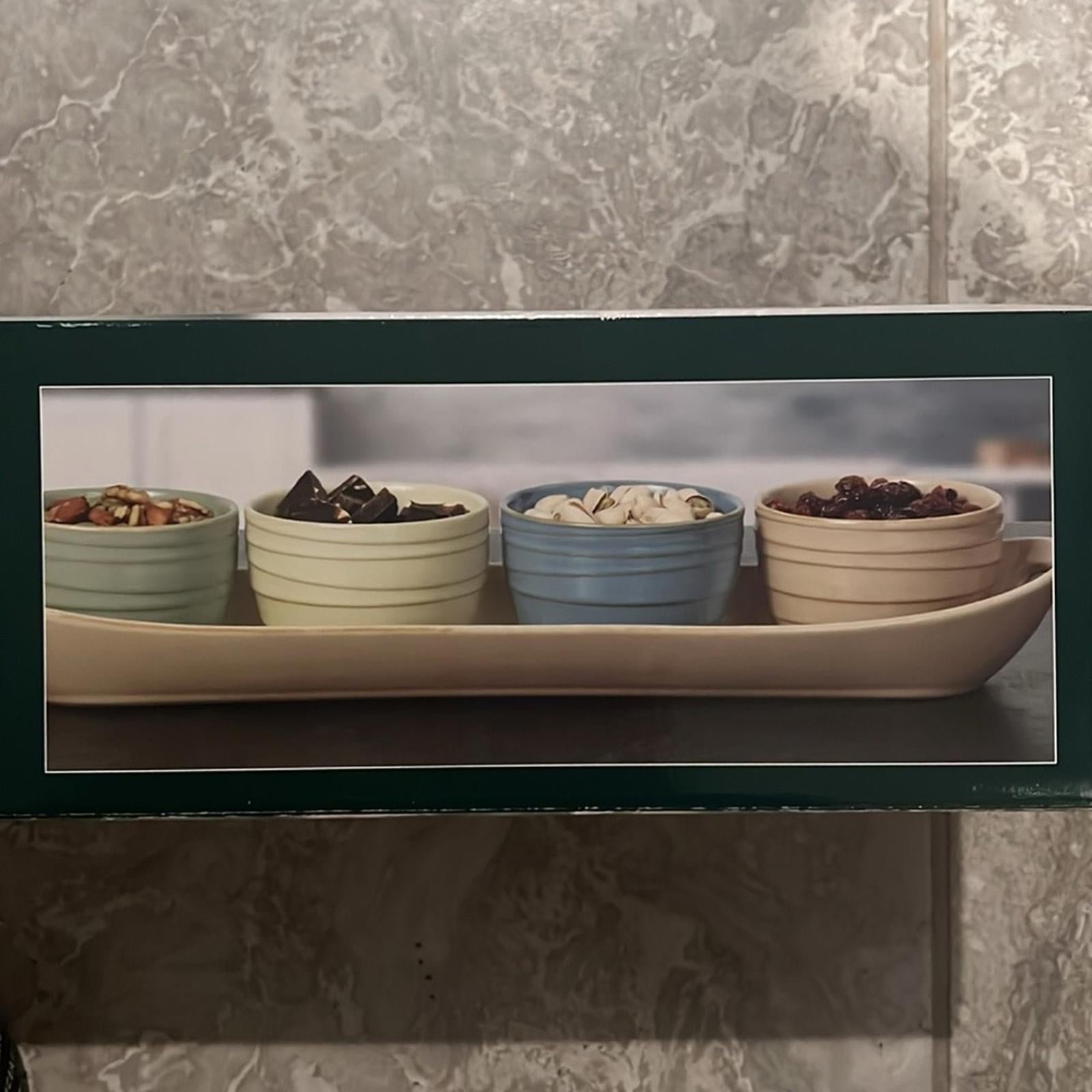 5-Piece Stoneware Serving Set (New in Box)