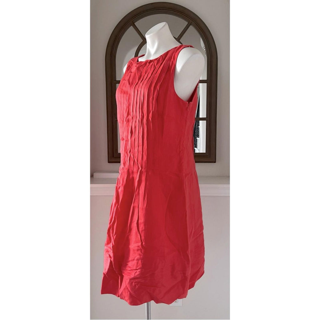 Lauren Ralph Lauren Linen Dress, Peach/Orange Size 14 EXCELLENT! like new