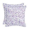 2 SKY Emilia Paisley Euro Shams in Purple/White New w/Tag $145