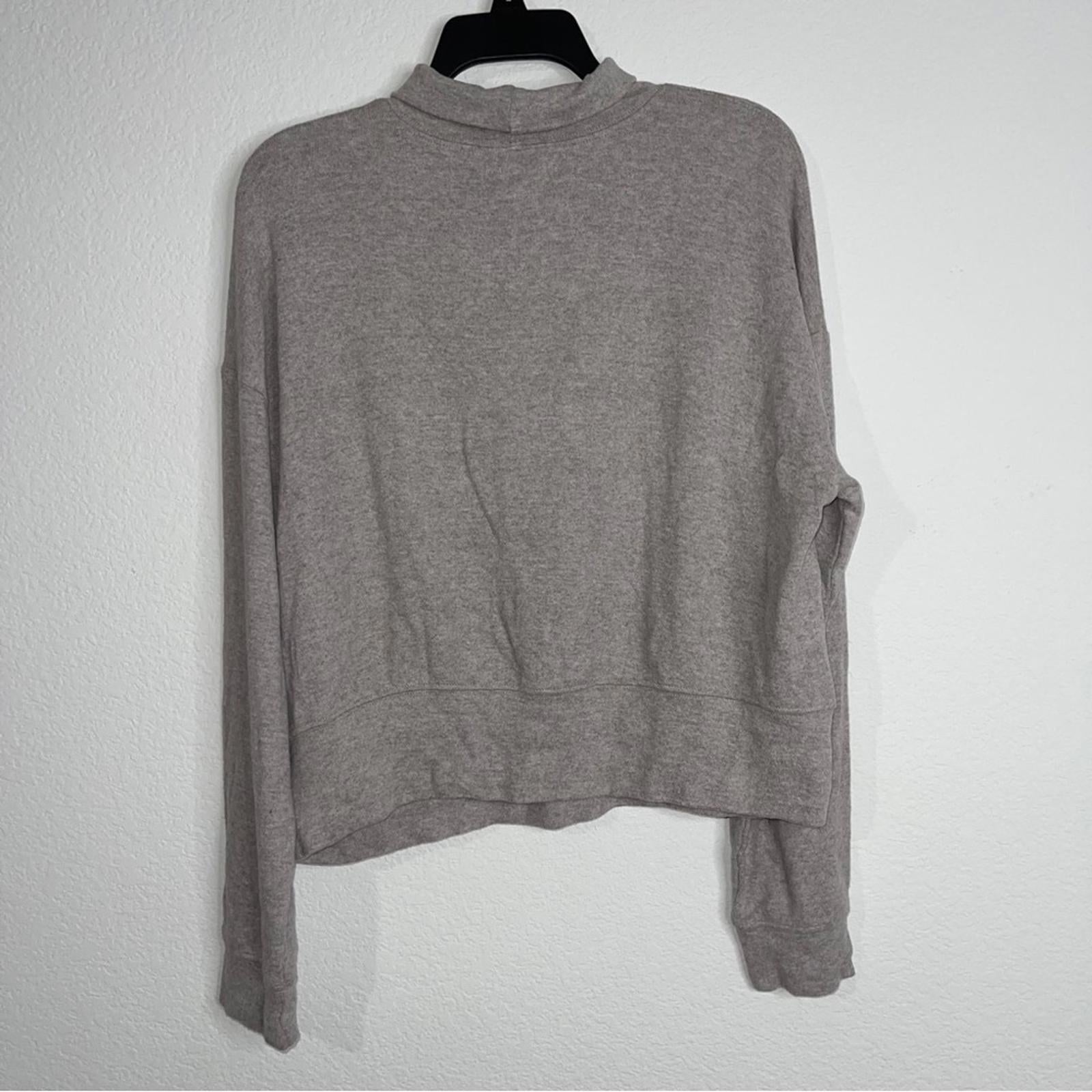 Velvet by Graham & Spencer Tami Mock Neck Sweatshirt, Size XL NEW w/Tag $139