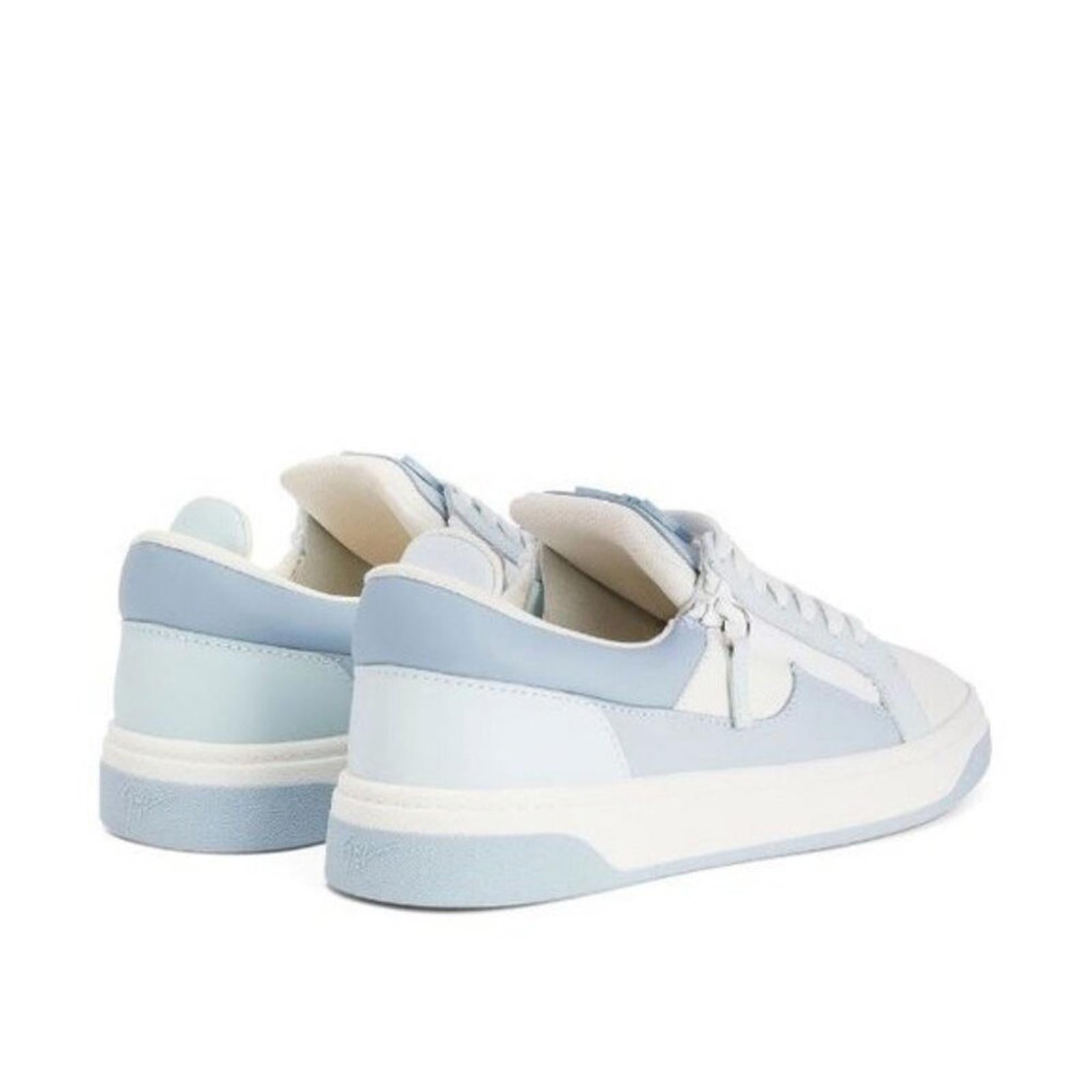 Giuseppe Zanotti Colorblock Leather Double-Zip Sneakers, Size EU 43 New SOLD OUT