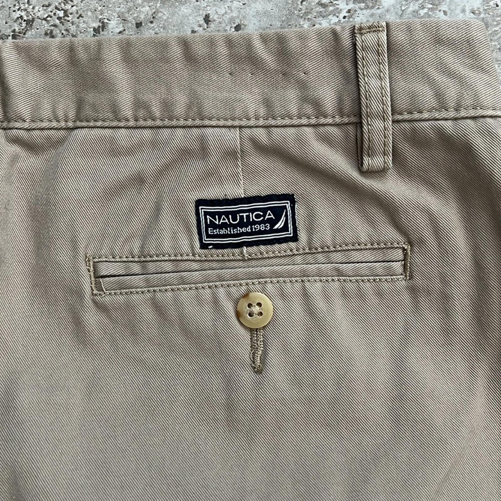 Nautical Chino Pants in Tan, Size W34 X L30 EXCELLENT!