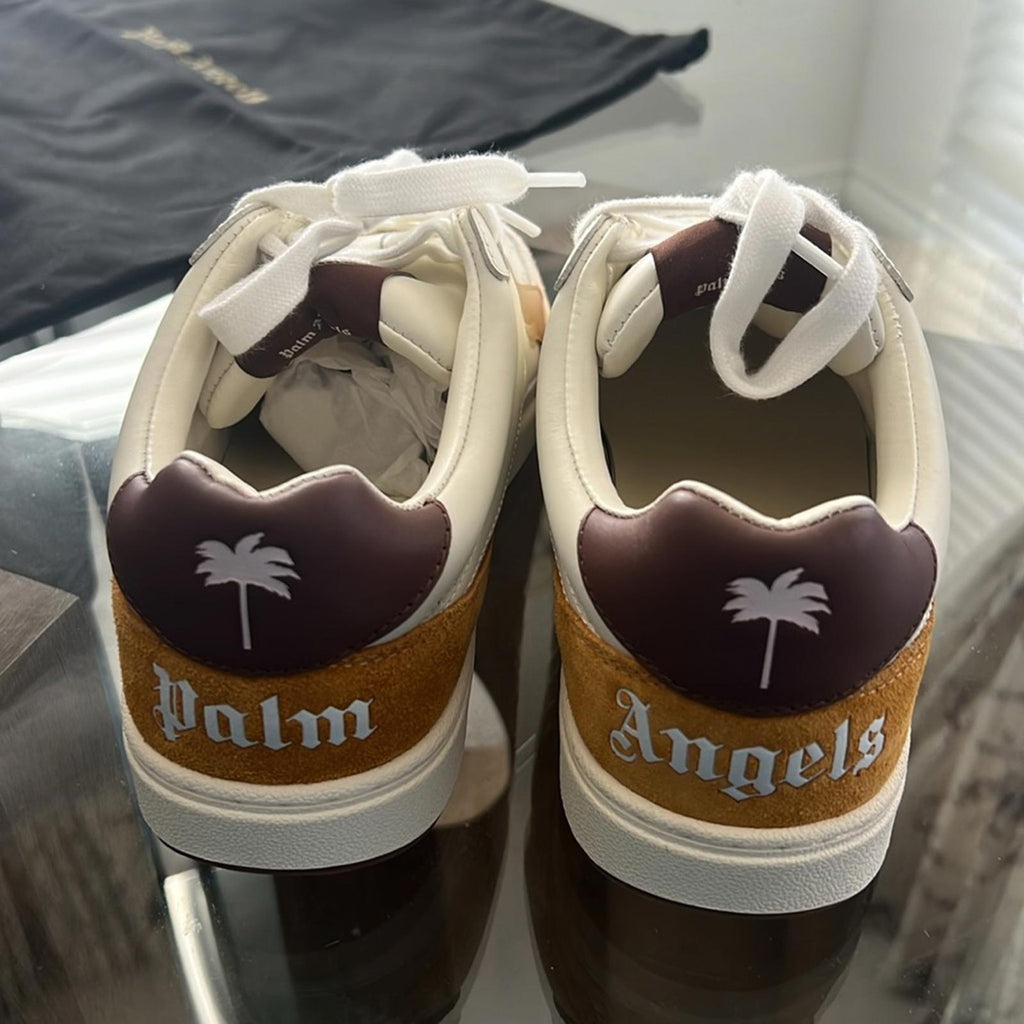 Palm Angels Sneakers in University Beige/Brown Size EU42 US9 New in Box +DustBag