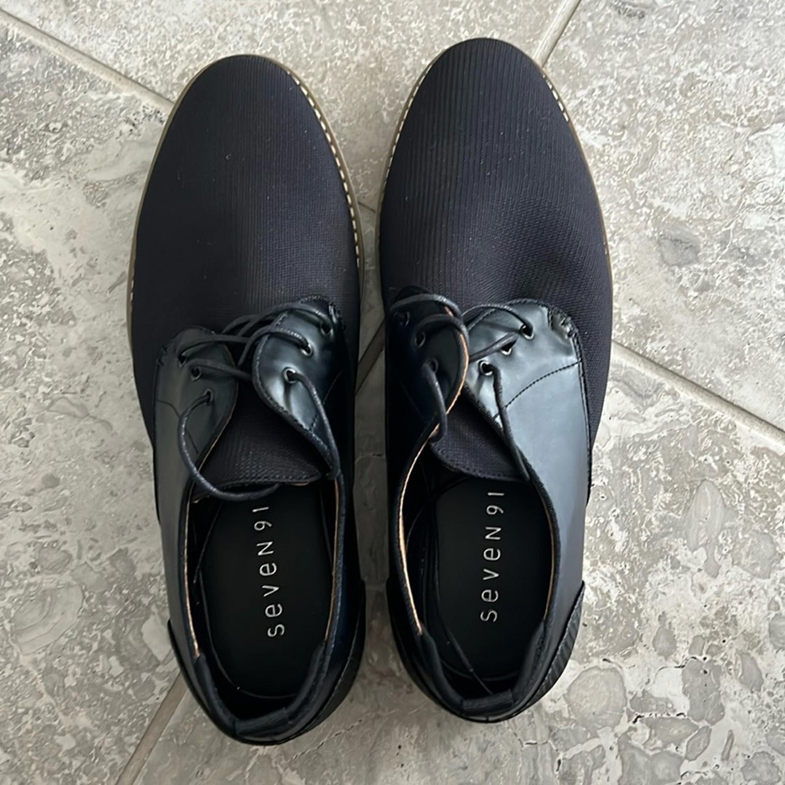 Seven 91 Duzce Oxford Shoes in Black Size 10 EU 43 New without Box