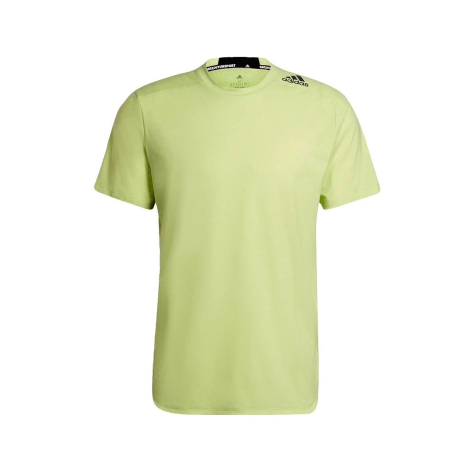 Adidas Men's Designed For Training Tee, Pulse Lime, Size XL New w/Tag