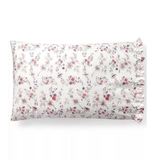 X2 Lauren Ralph Lauren Maddie Blossom Cotton Percale Pillowcases, Standard NWT