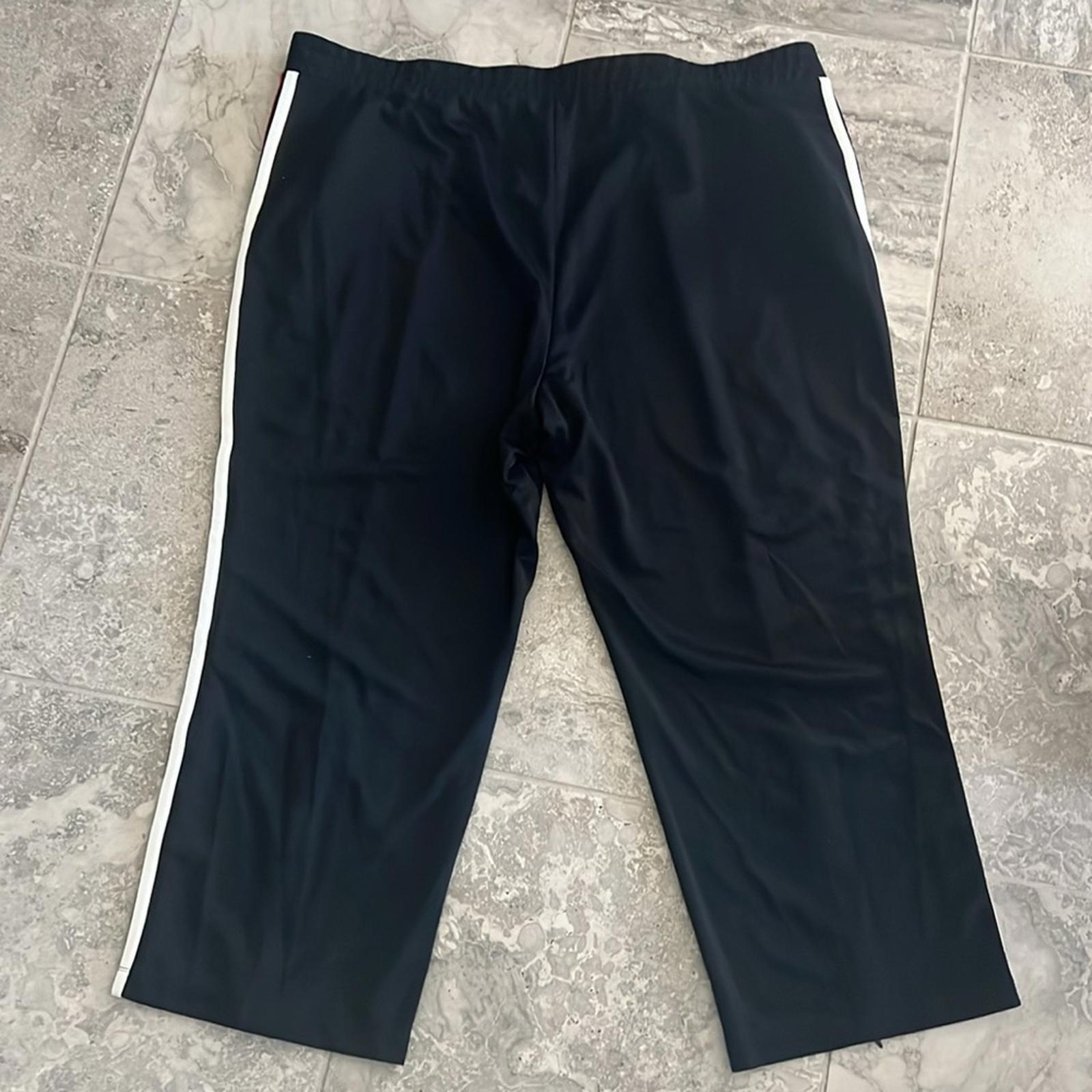 Wild Fable Black High-Rise Track Pants w/Zippered Slits, Size 3X New w/Tag