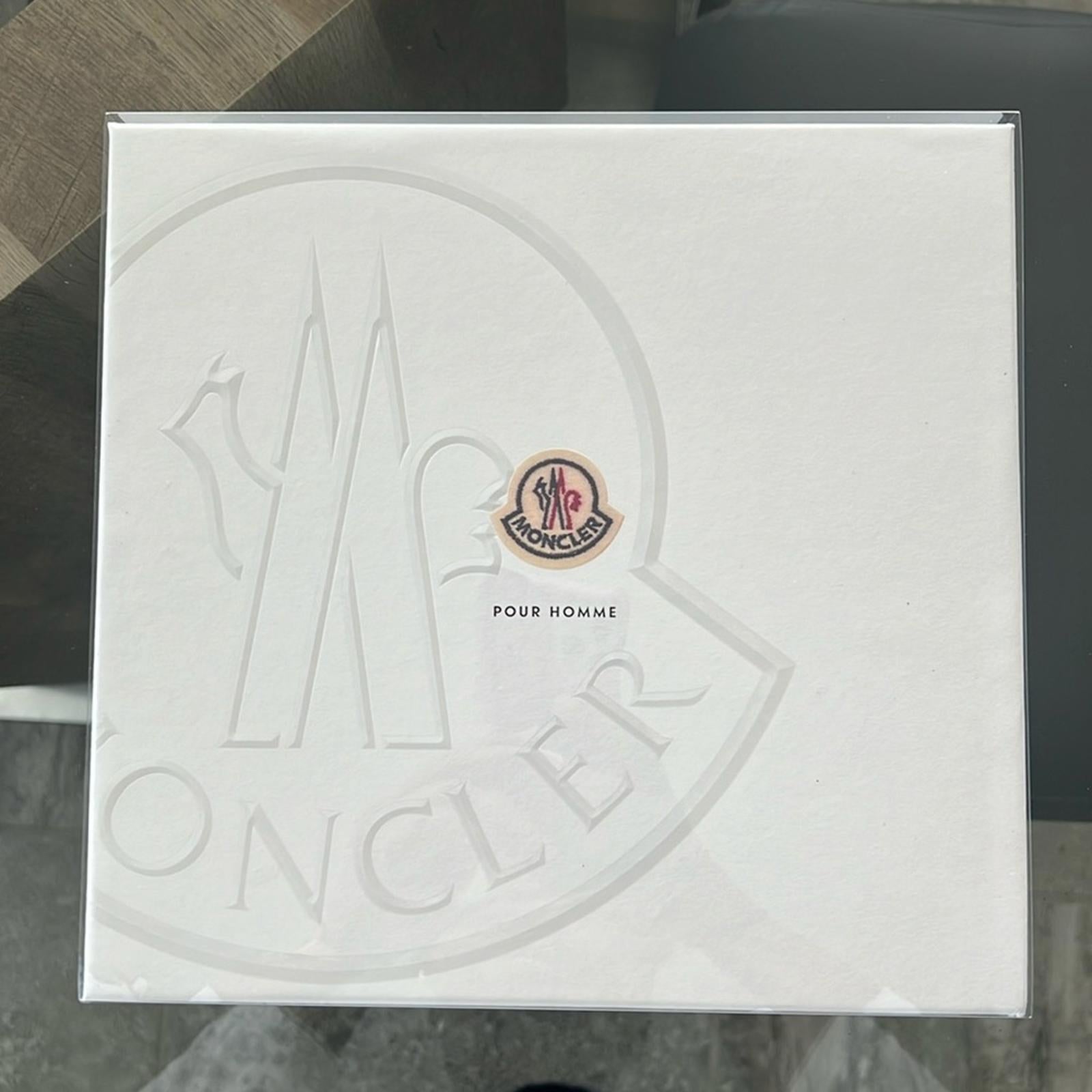 MONCLER Pour Homme 3-Piece Gift Set ForMen (Made in France) New in Box