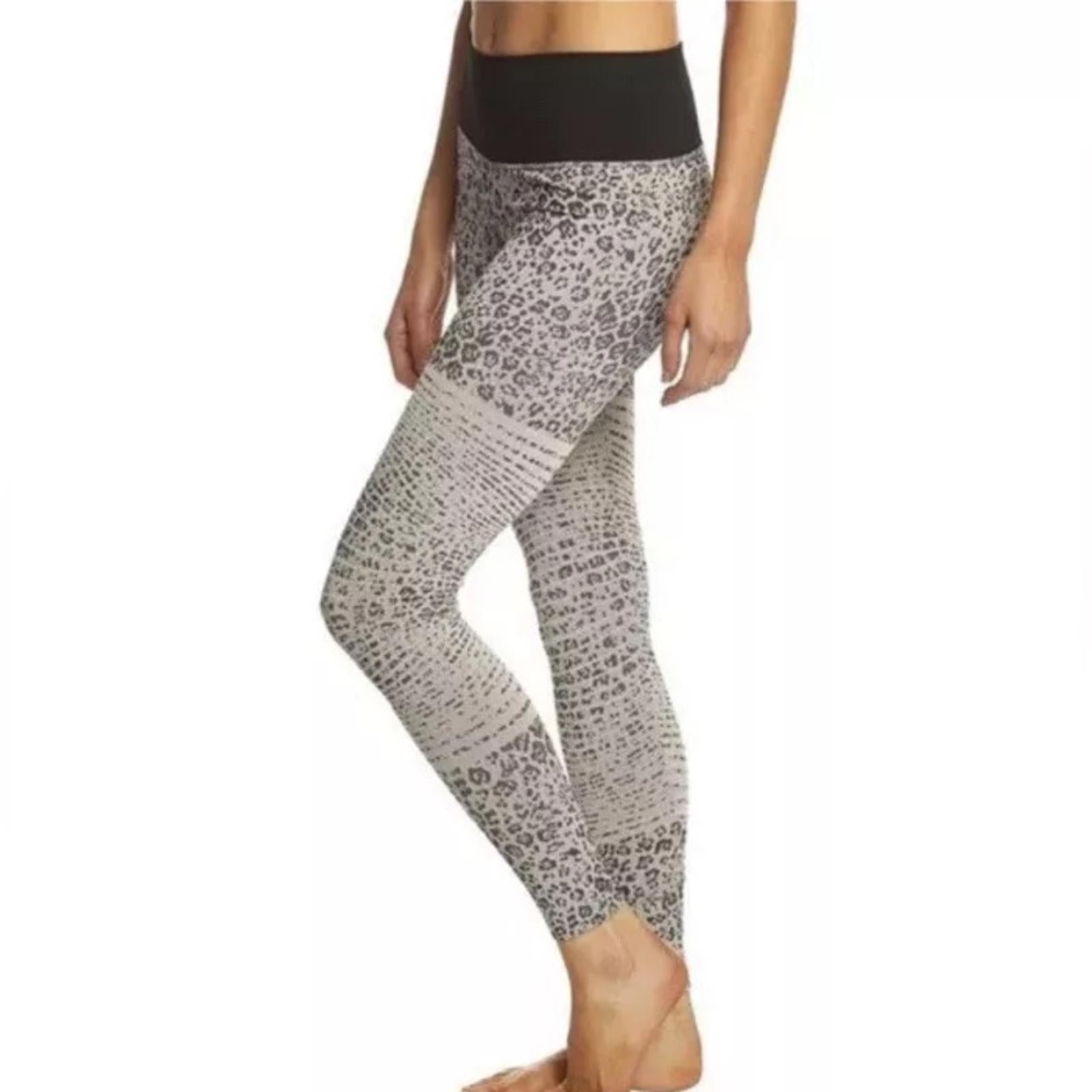 NEW NUX x Soulcycle Feline Seamless Legging, Gray & Black, Size S New w/Tag
