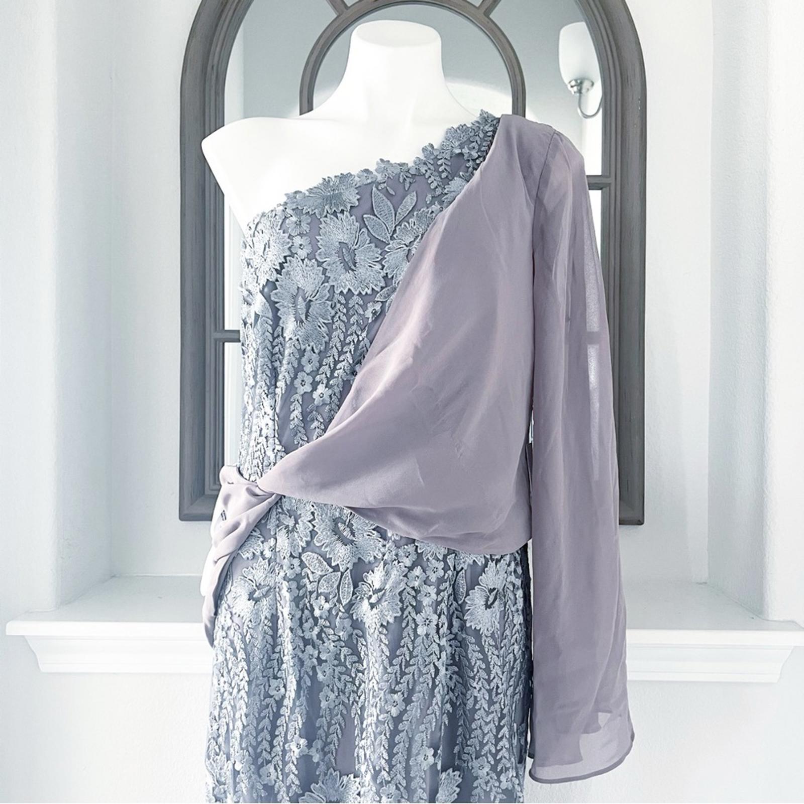 JS Collections Amari One Shoulder Twist Gown, Size 14 with Tag, Retail $348
