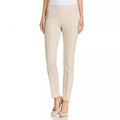 Lafayette 148 New York Acclaimed Stretch Gramercy Pants in Sand, NEW, Size 16