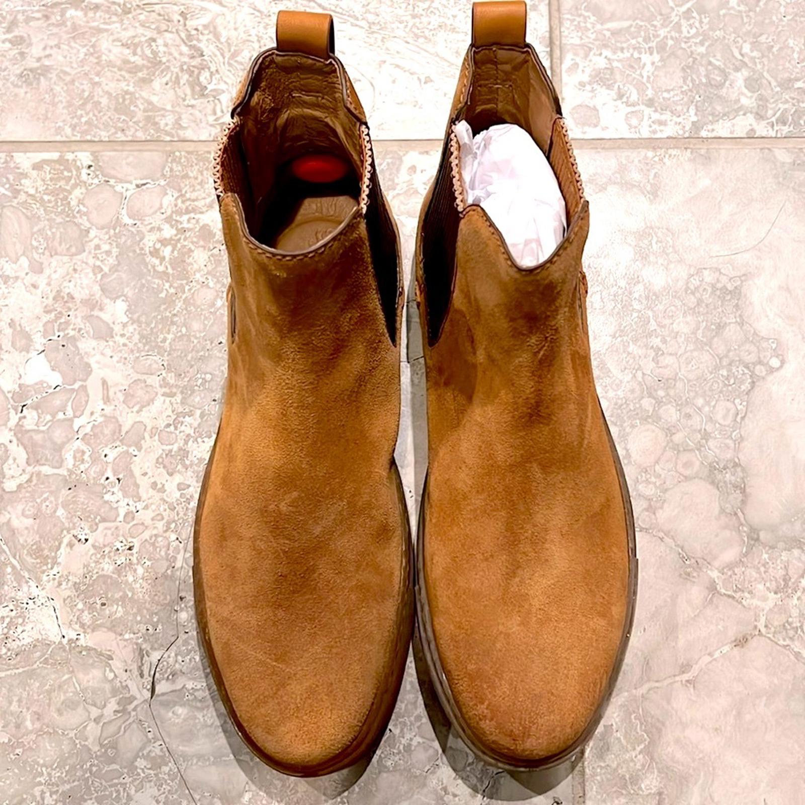 Gentle Souls Men's Nyle Chelsea Sneaker Boots in Luggage Size 8.5 EXCELLENT $325