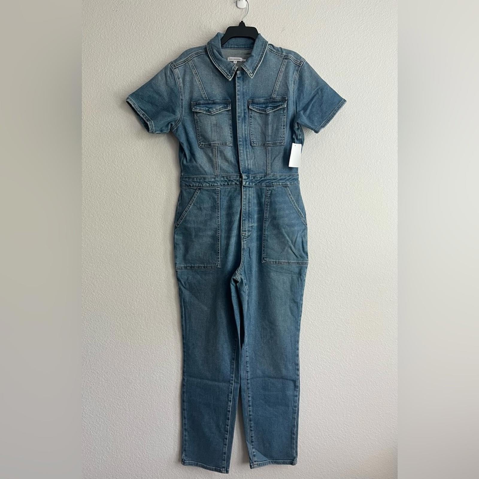 Good American Fit For Success Jumpsuit in Blue, NWT, Size 4 (XL)