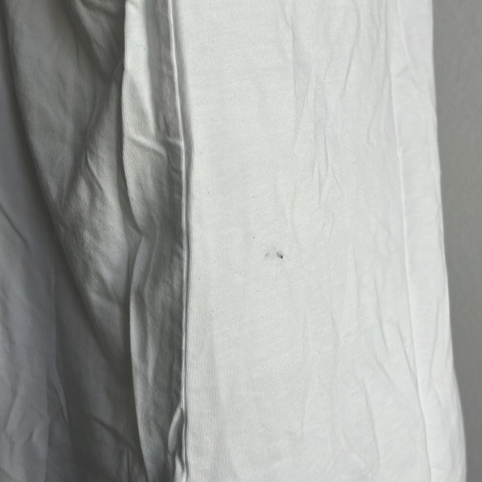 J. Jill Classic Luxe Supima Elbow-Sleeve Tee in White, NEW, Size L
