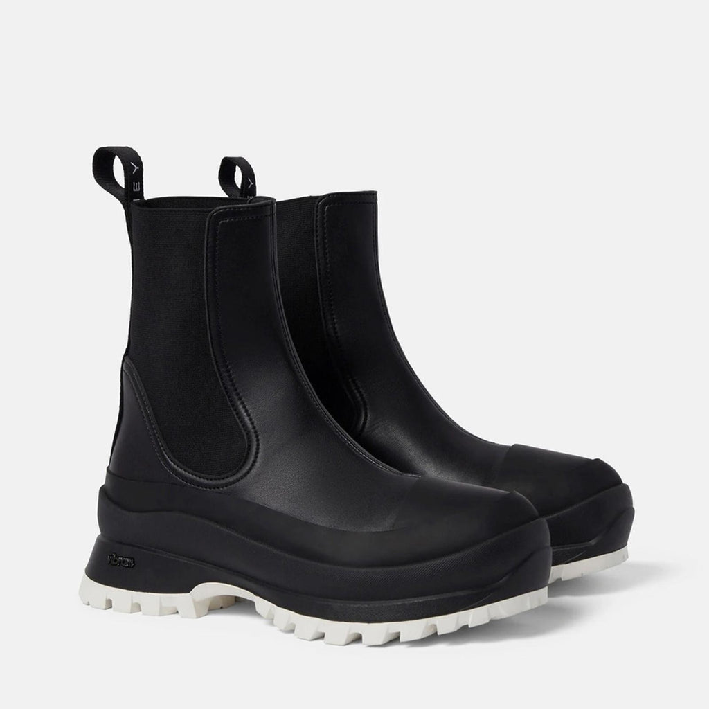 Stella McCartney Trace Chelsea Boots w/Logo Black, Size40 New -Online for Retail