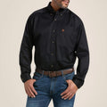 Ariat Solid Twill Classic Fit Shirt in Black, Size S EXCELLENT!