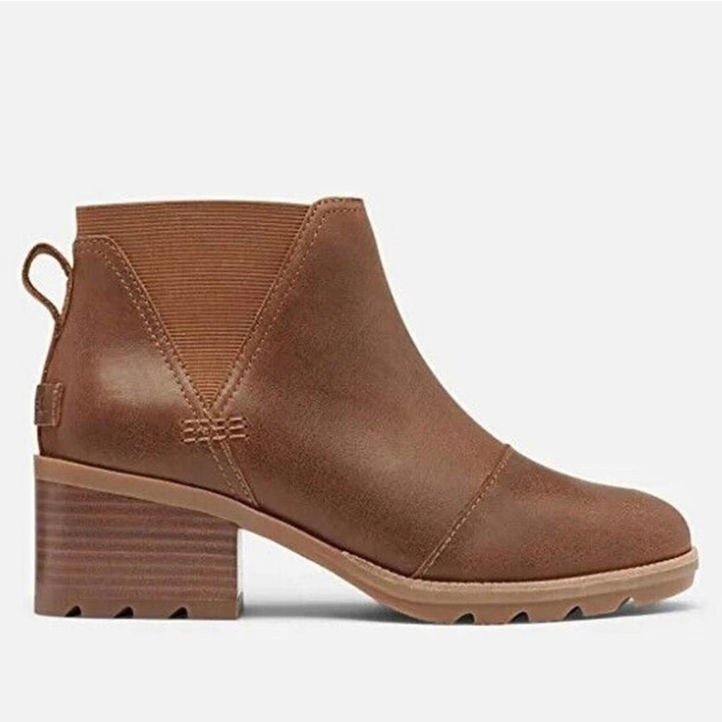NEW Sorel Cate Lug Sole Chelsea Boots in Brown , Size EU 36.5 New in Box