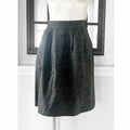 Agnés B. Wool Skirt in Heather Grey - Made in France - Size EU 40 EXCELLENT!