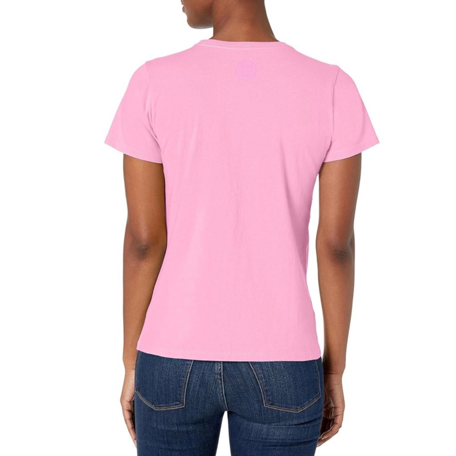 Life is Good Crusher Tee “YEAH BUOY” Pink, Size M New w/Tag