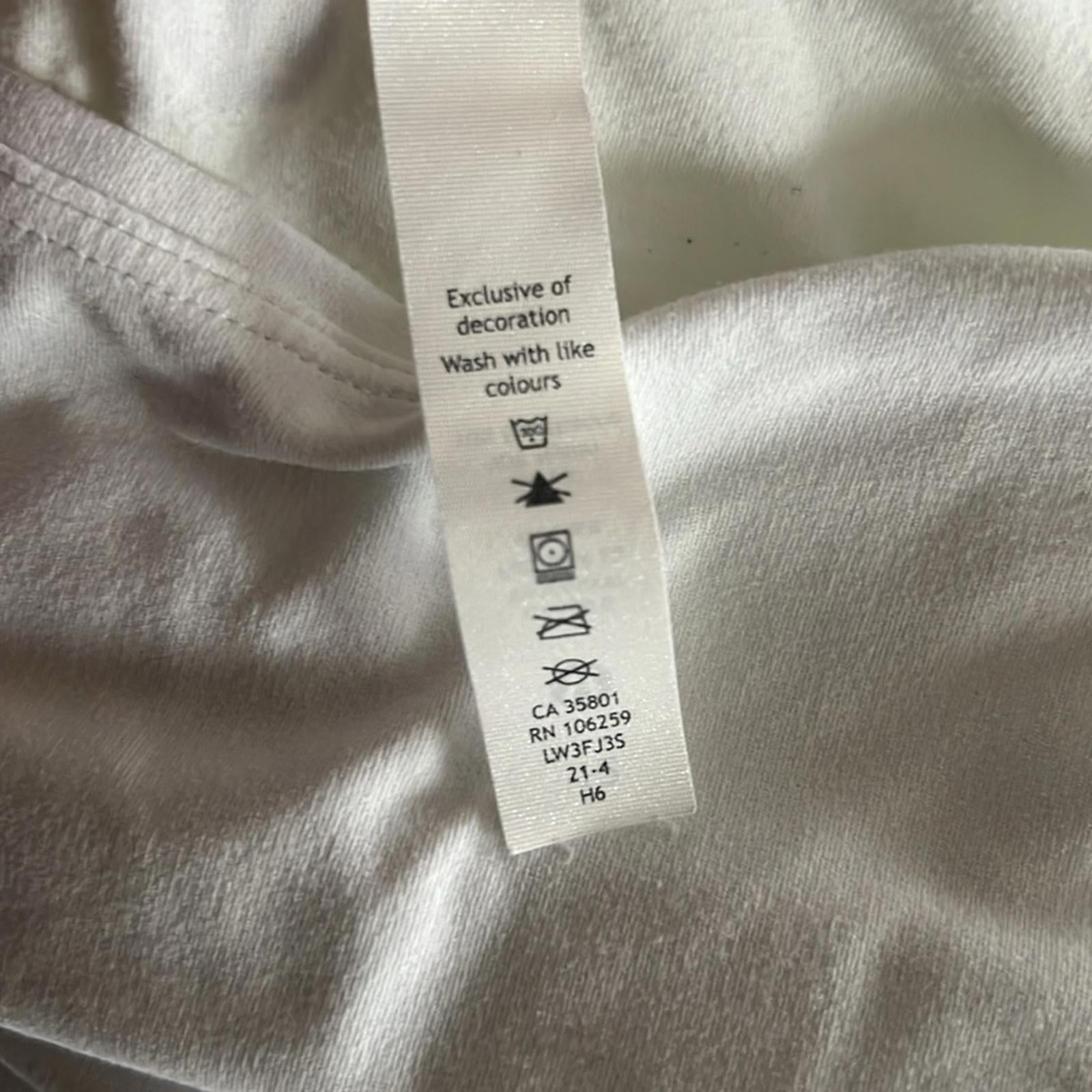 Lululemon White Oversized Top, Size 12 EXCELLENT!