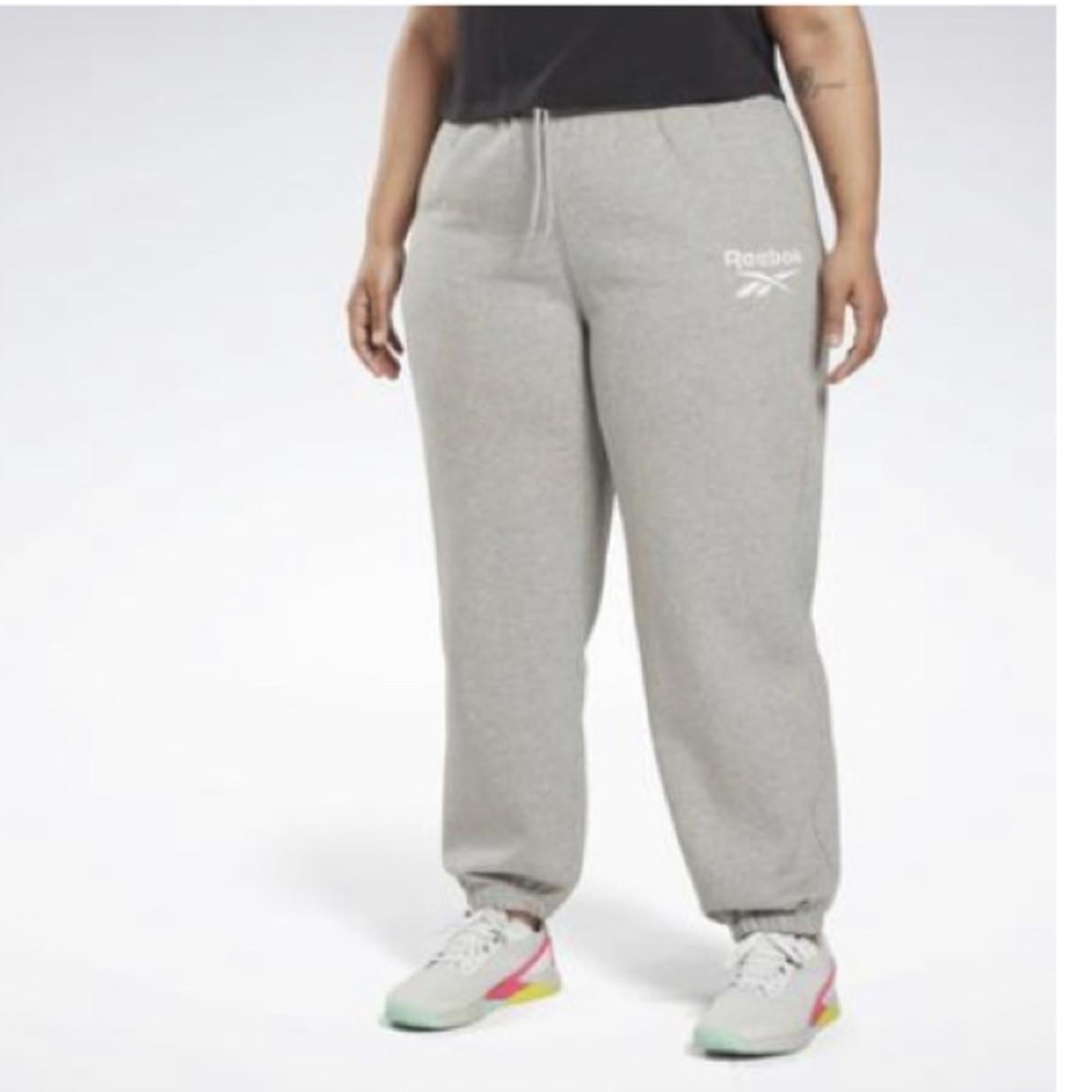 NWT Reebok Identity BL Fleece Pants, Plus Size 4X New w/Tag SOLD OUT!