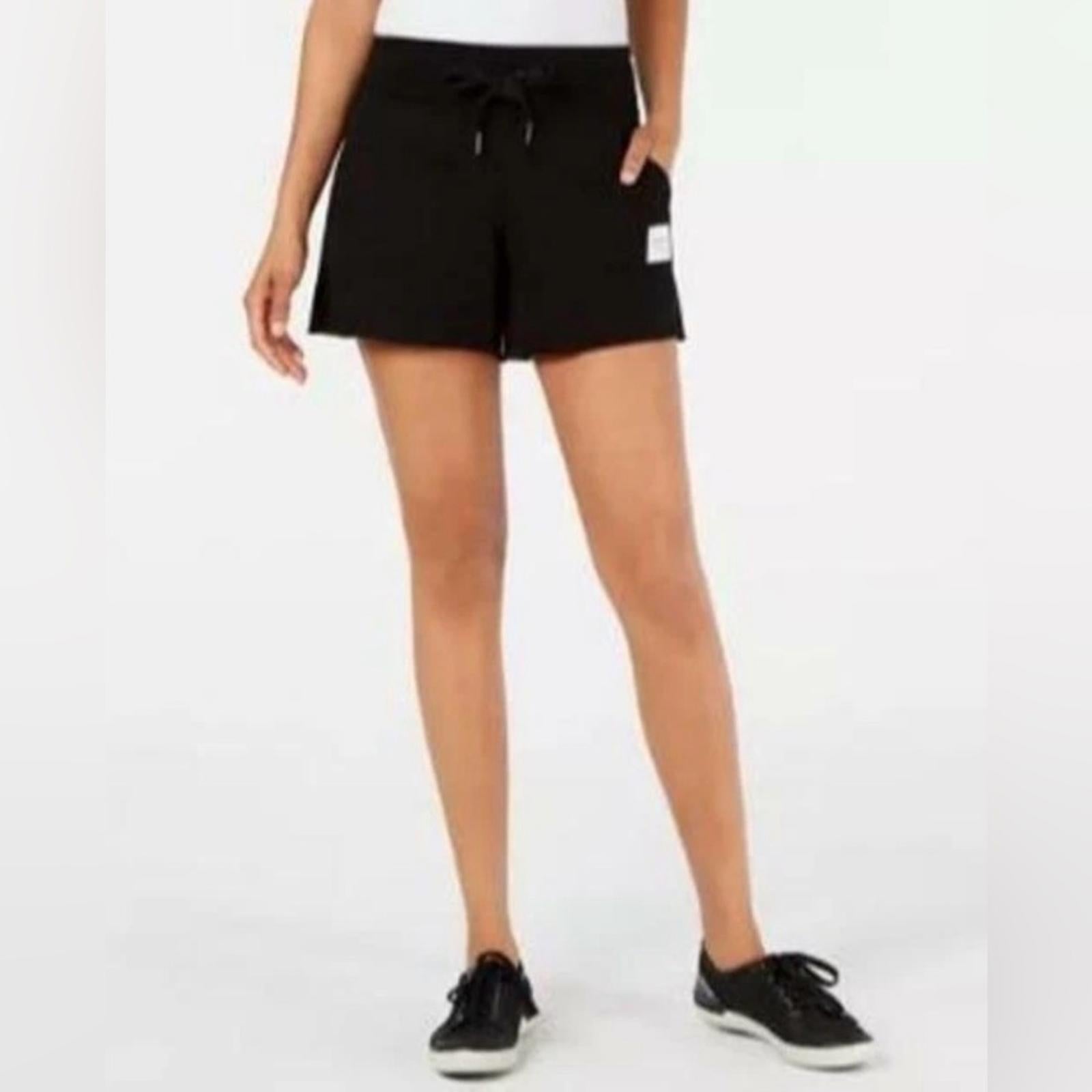 Calvin Klein Performance Ribbed Waist Shorts in Black, Size XL, NEW
