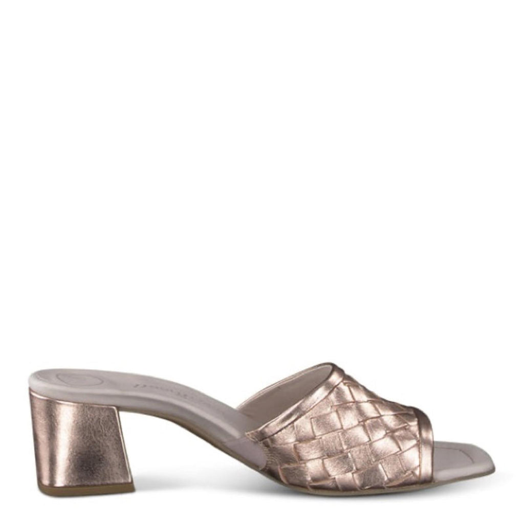 Paul Green Tisha Heel in Rosato Nappa Metallic, Size UK 5.5 US 8 EXCELLENT!