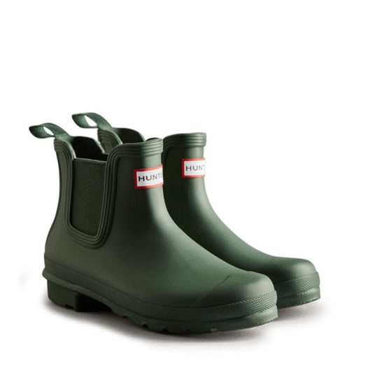 NEW Hunter Women's Original Chelsea Boots, Green Size 11 New w/Tag