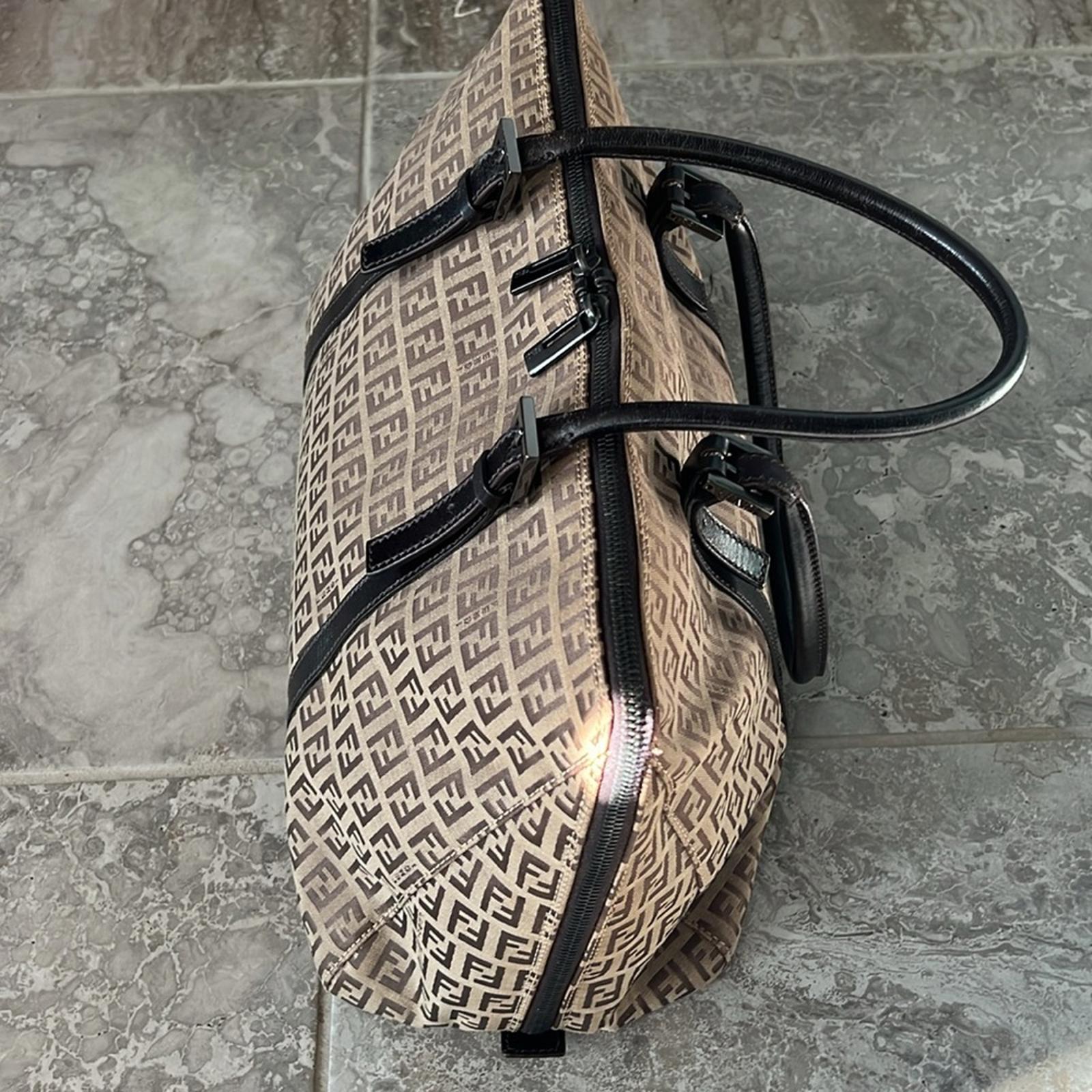 Fendi Zucchino Canvas tote bag EXCELLENT!