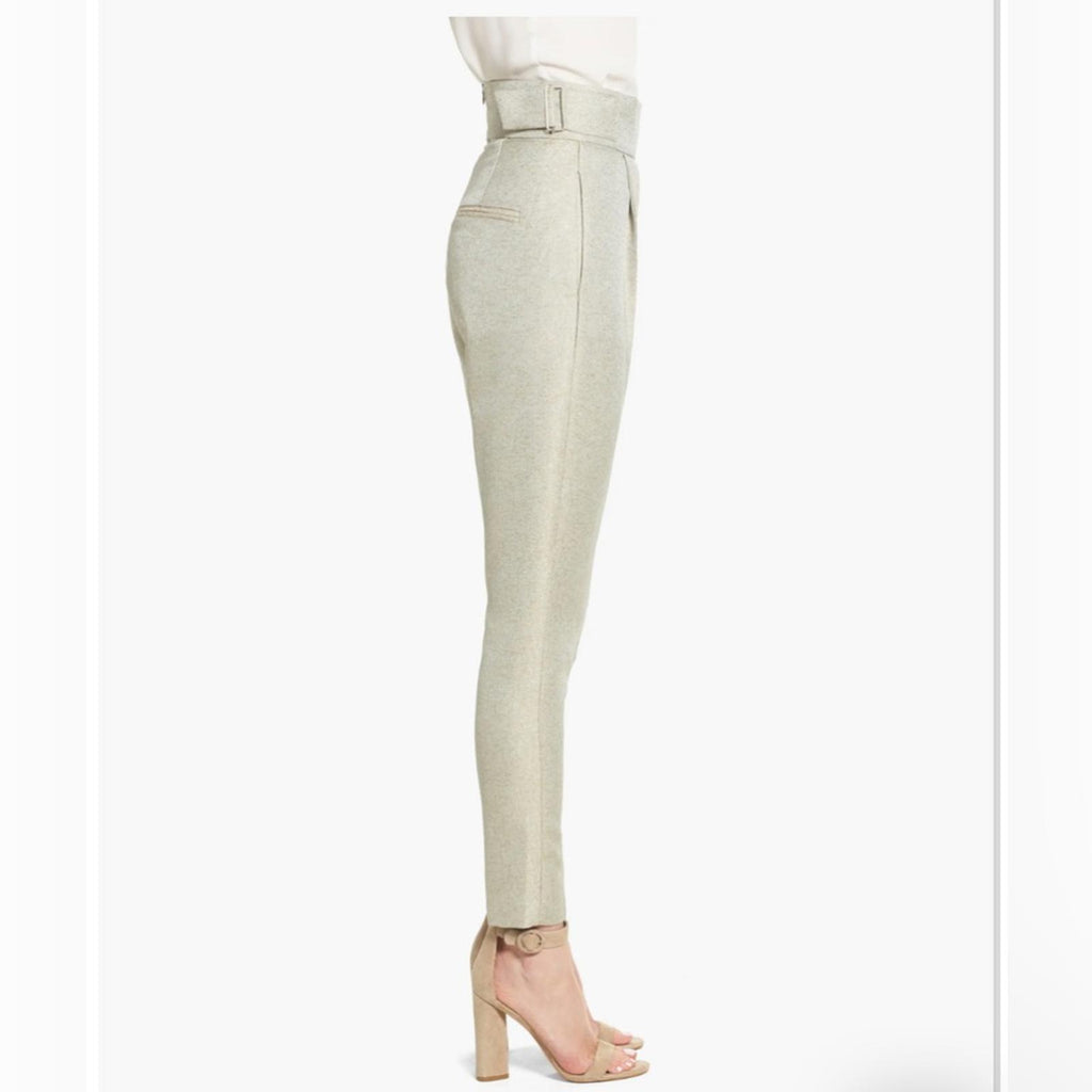 ELLIATT Valencia High Waist Ankle Skinny Pants in Sage, Size XS New w/Tag