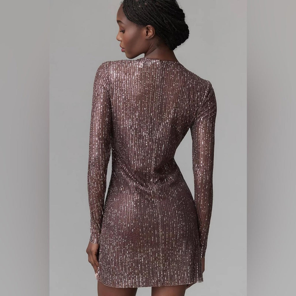 Walter Baker Bellini Dress, City Sequin Size XL NEW w/Tag $368