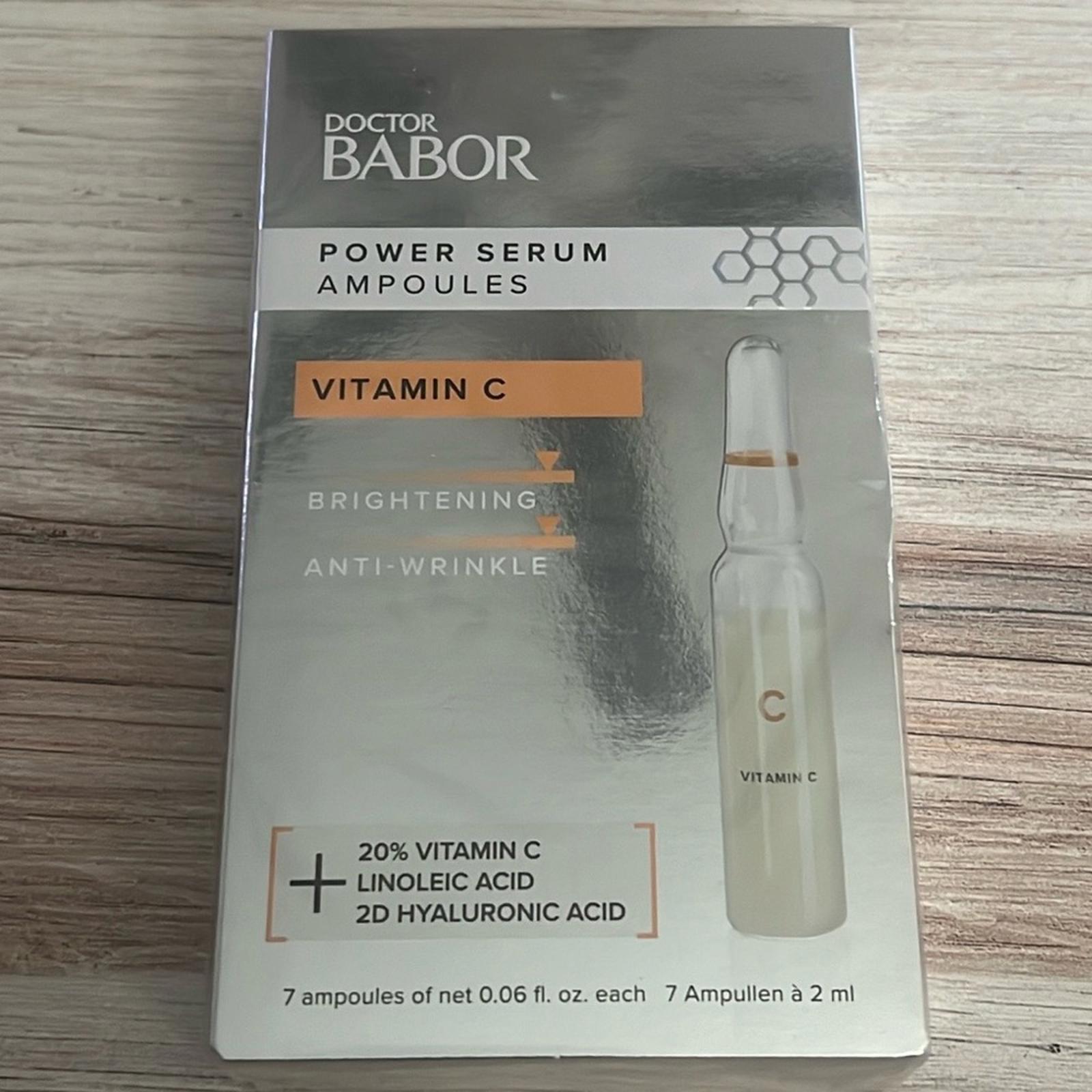 BABOR 7 Vitamin C Power Serum Ampoules NEW in Box & SEALED