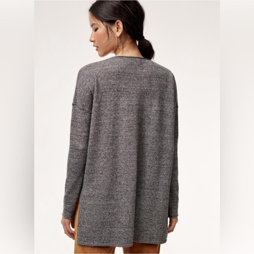 Aritzia Babaton Erin Sweater in Heather Grey Size S, EXCELLENT!