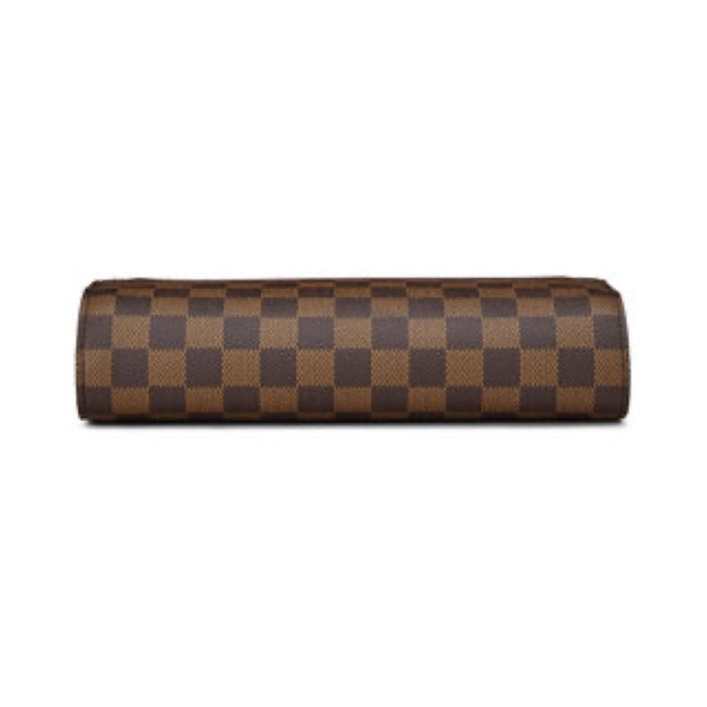 Louis Vuitton Damier Ebene Saint Louis Wallet, Brown, Unisex
