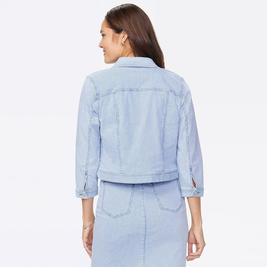 NYDJ 3/4 Slim Trucker Denim Jacket, Trella Size XL MRCT2876 New w/Tag SOLD OUT!