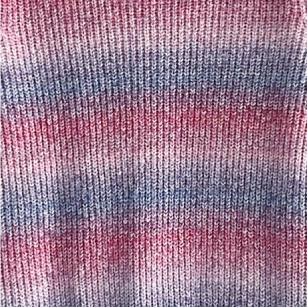 Scotch & Soda Gradient Cotton-Blend Crewneck Sweater in Blue Combo Size L NWT