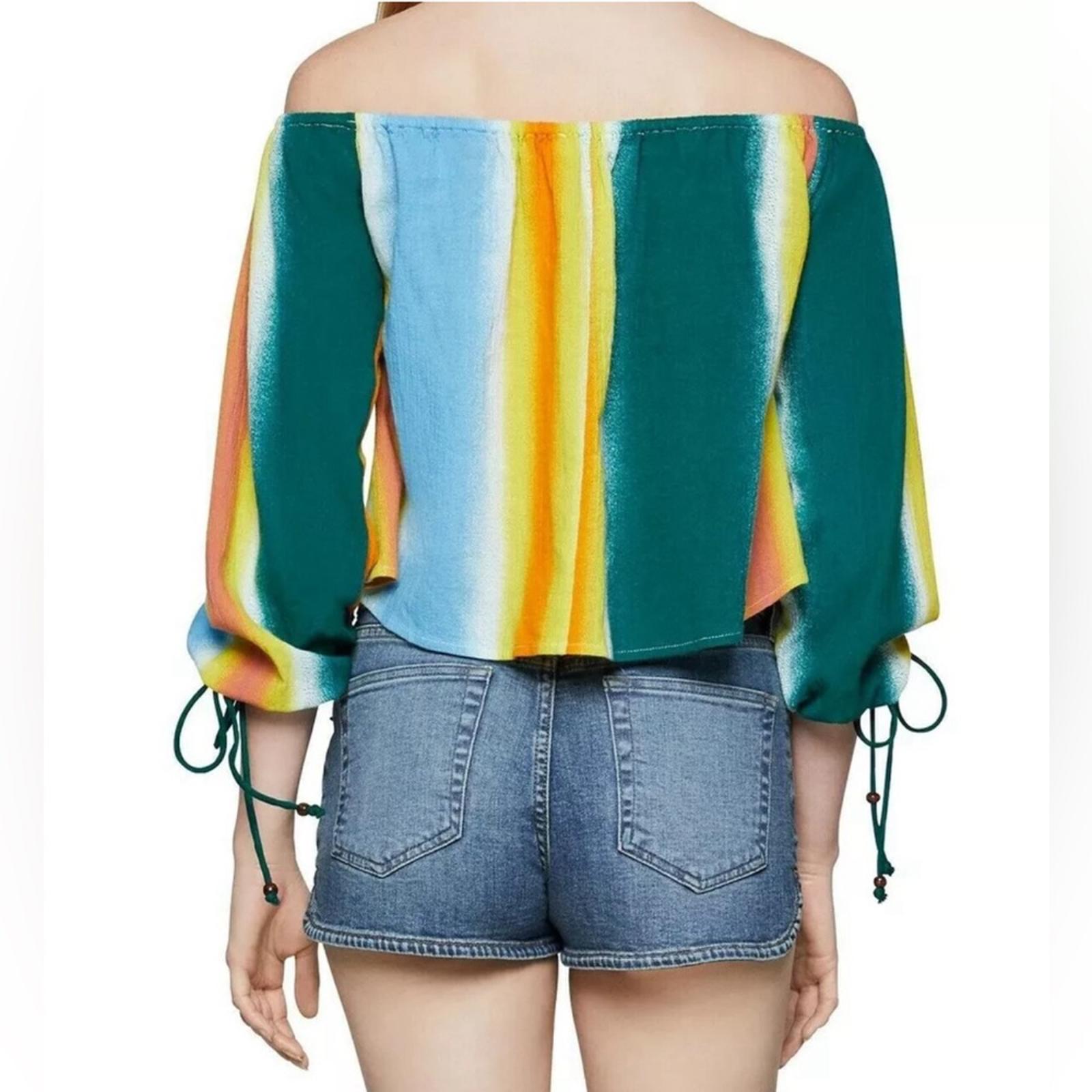 BCBGeneration Faded Stripe Top, Size XL EXCELLENT