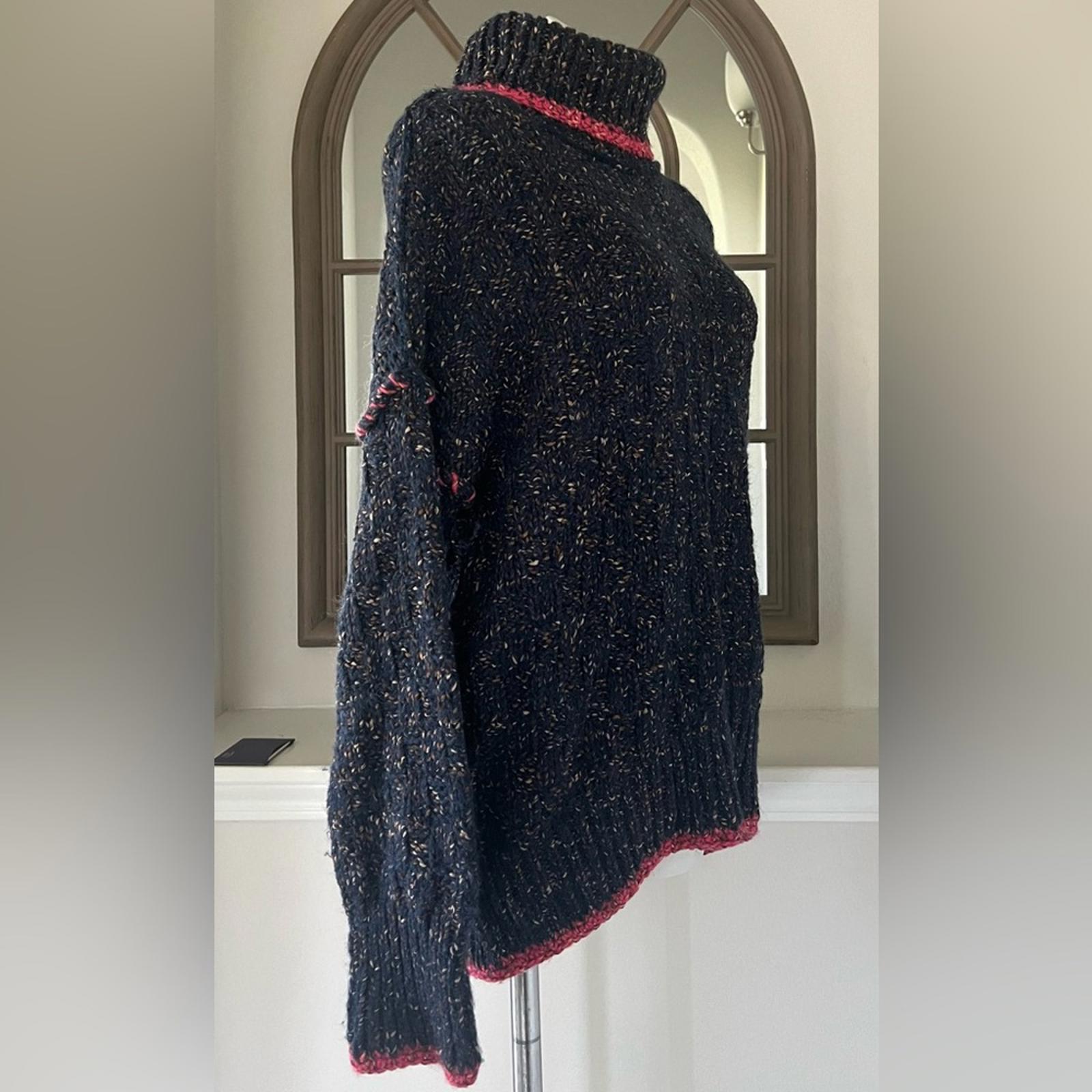 Free People Echo Wool-Blend Pullover, Oversized Size XS
