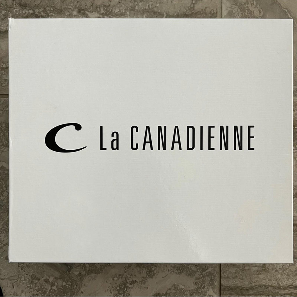 La Canadienne Kyree Taupe Leather Bootie (Made in Italy) Size 41 New in Box