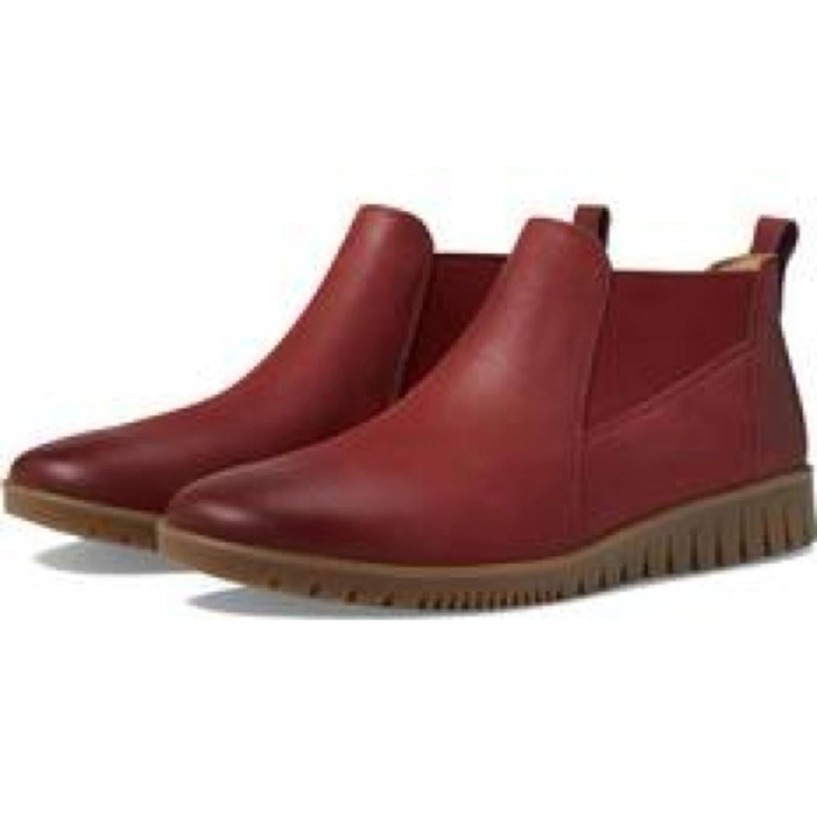 Dansko Louisa Burnished Calf in Red, Size 39 EXCELLENT!