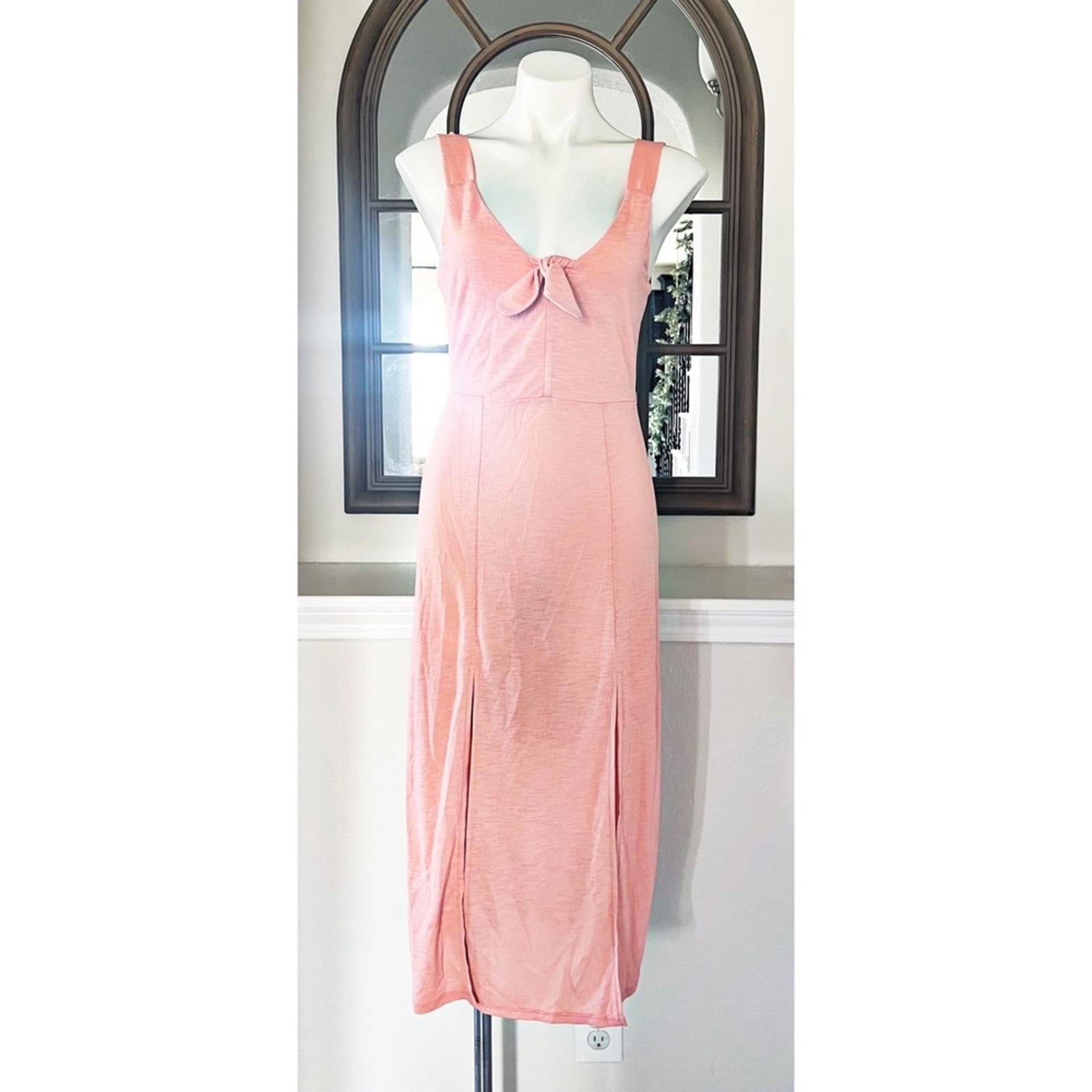 NEW Miss Selfridges Midi Dress in Pink, Size 8 New w/Tag