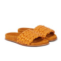 Chloé Kacey Flat Footbed Braided Leather Slides, NWT, Size 41 W Comes w/Dust Bag