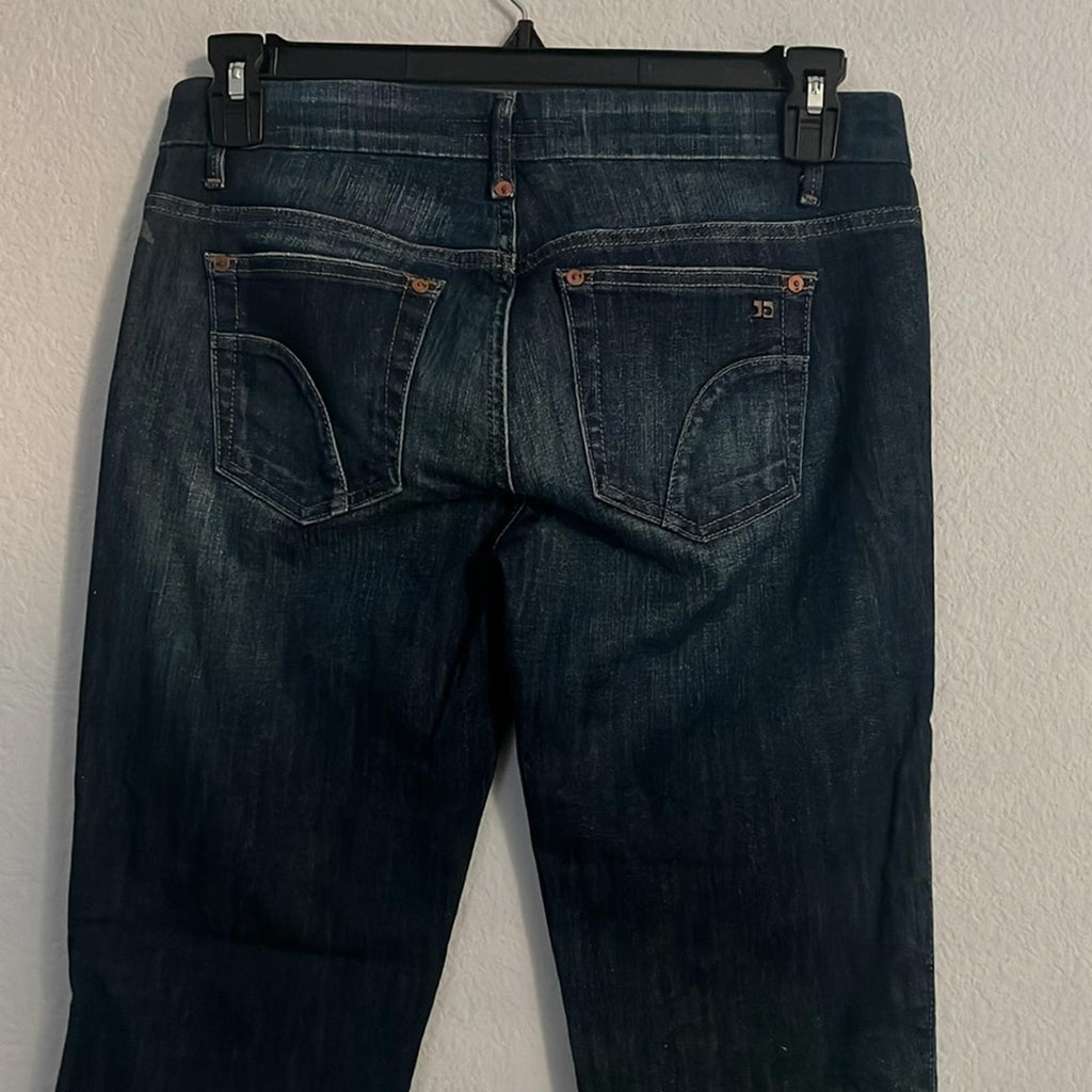 Joe's Rocker Bootcut Jeans in Blue, Size 28