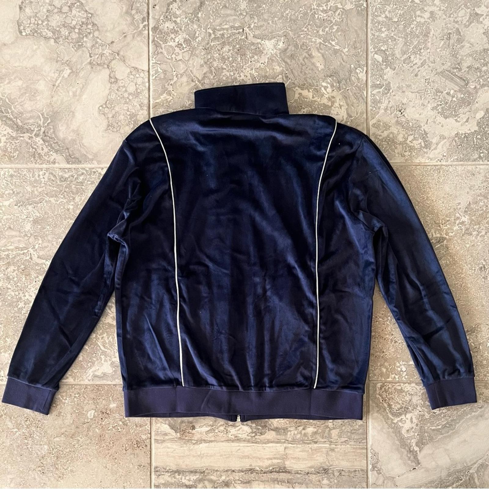Sinclair Velour Track Jacket in Navy, Men’s Size L New w/Tag - SOLD OUT!