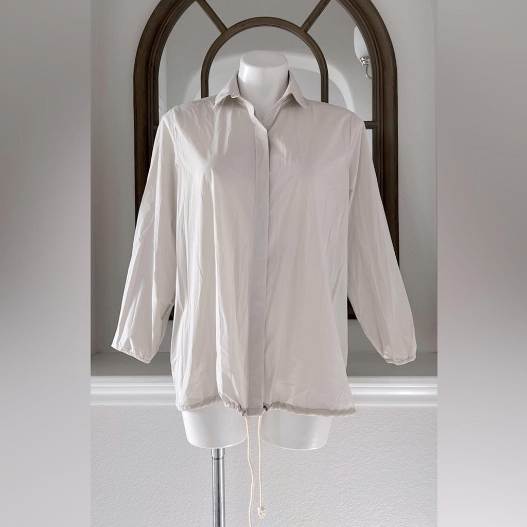 ST JOHN Lightweight Jacket, Light Grey