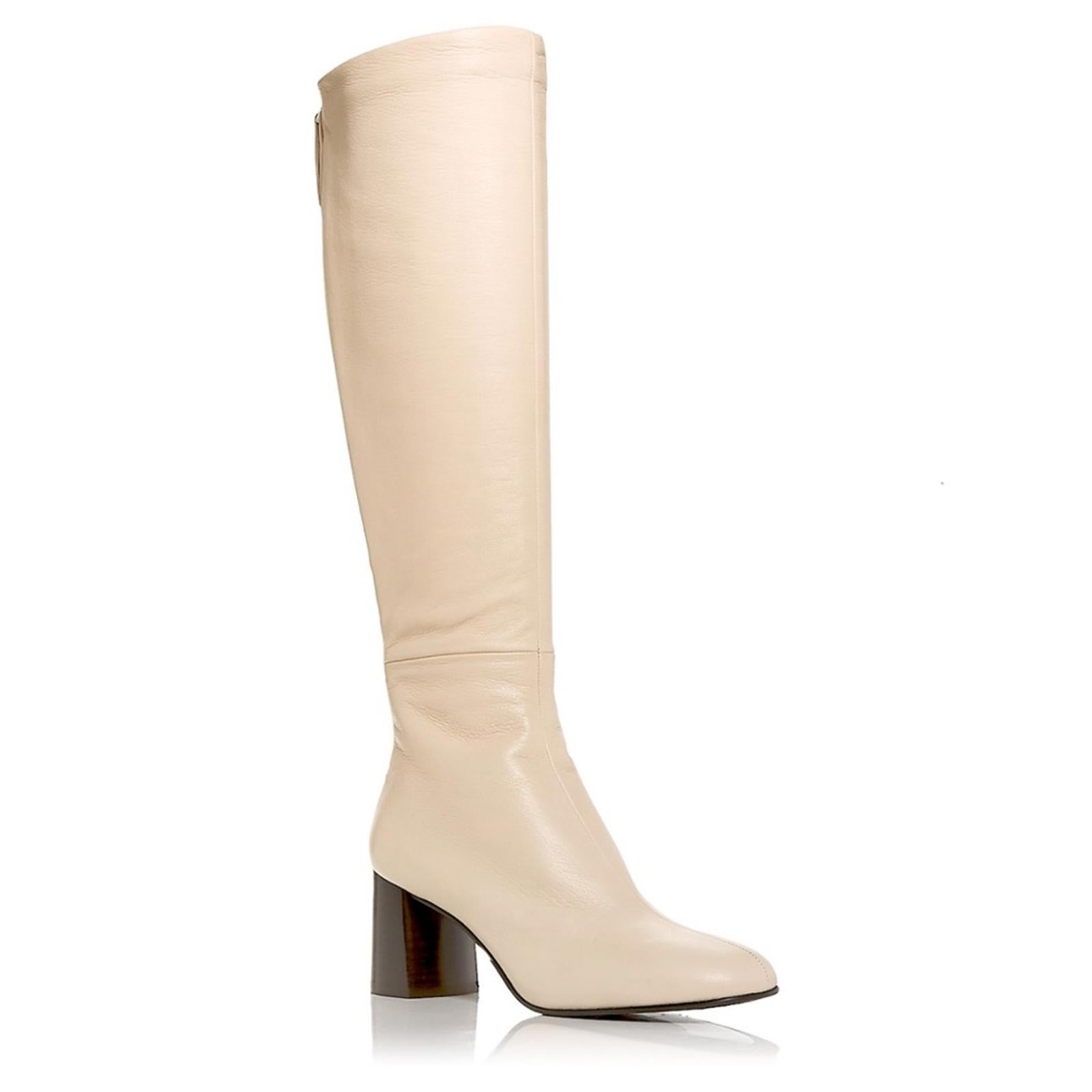 3.1 Phillip Lim Nadia High Block Heel Boots, Size 38.5 New in Box Retail $950