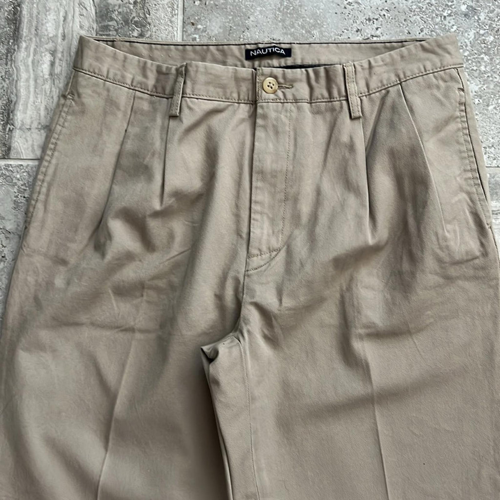 Nautical Chino Pants in Tan, Size W34 X L30 EXCELLENT!