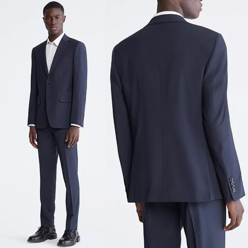 NEW Calvin Klein Two-Button Skinny Fit Wool Suit Jacket, Size 42R Retail $450