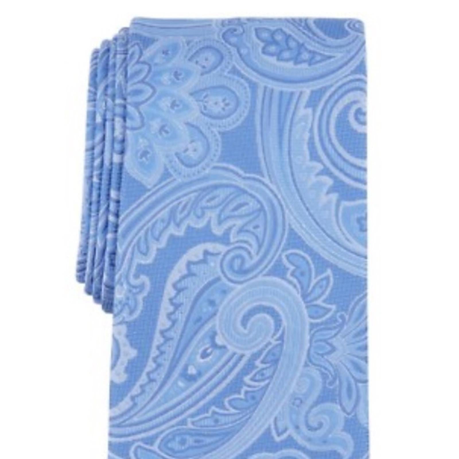 Michael Kors Kadar Paisley Silk Tie in Blue, One Size, NWT