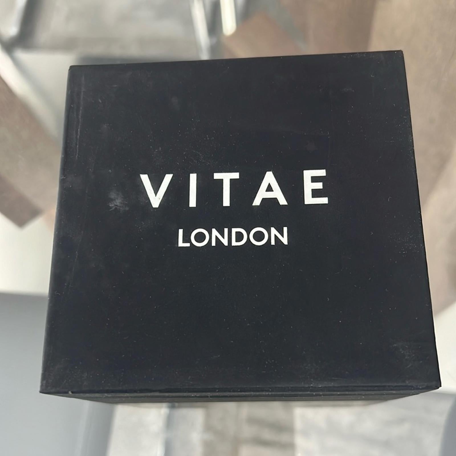 VITAE London Ilesha Black-Tone Stainless Steel Mesh Bracelet Watch 25mmSOLD OUT